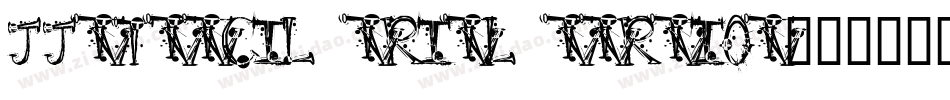 JJStencil Trial Version字体转换